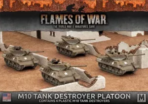 M10 3-Inch Tank Destroyer Platoon (Plastic)