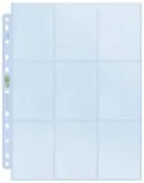 9 Pocket Silver Series Page for Standard Size Cards (11-Holes, 1 blad)