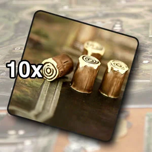 Wood tokens (10)