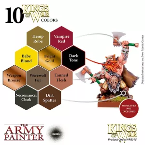 Kings of War Dwarfs Paint Set