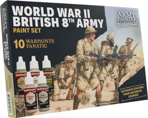 The Army Painter Historical: WWII British 8th Army paint set (Release 2026-05-16