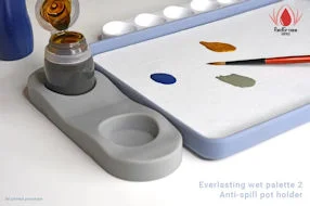 Anti-spill Pot Holder for Everlasting Wet Palette (Painter V2 + Studio V2)