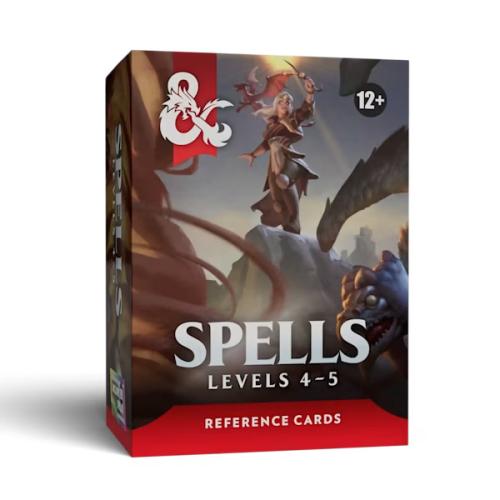 DUNGEONS & DRAGONS 5.5: TROVE 3 Spell Cards lvl 4-5 (Rel 2026-08-18)