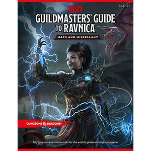 D&D 5th ed: Guildmasters Guide to Ravnica Maps