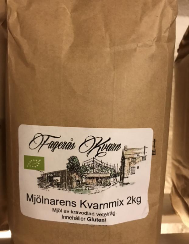 Ekologiskt siktat Mjölnarens Kvarnmix 1 kg - Fagerås kvarn