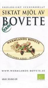 Bovetemjöl siktat 2 kg KRAV/EKO