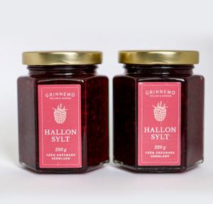 Hallonsylt från Värmland 230 gr