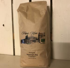 Ekologiskt siktat vetemjöl 2 kg - Fagerås kvarn