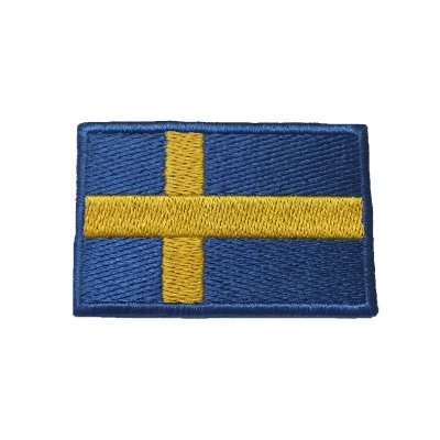 Sverige Patch 75mm Kardborre