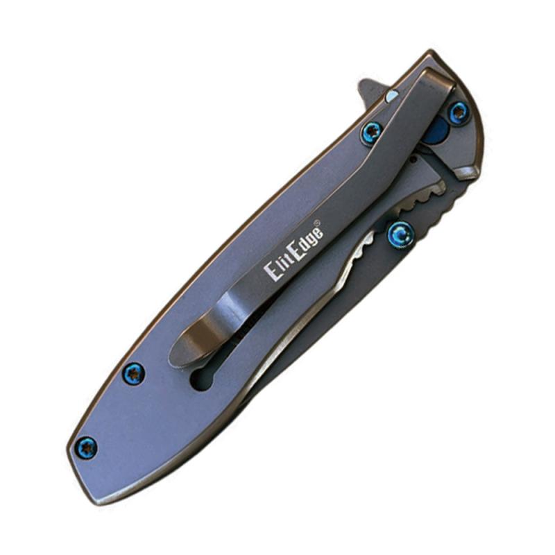 ElitEdge Linerlock A/O Gray – Fällkniv