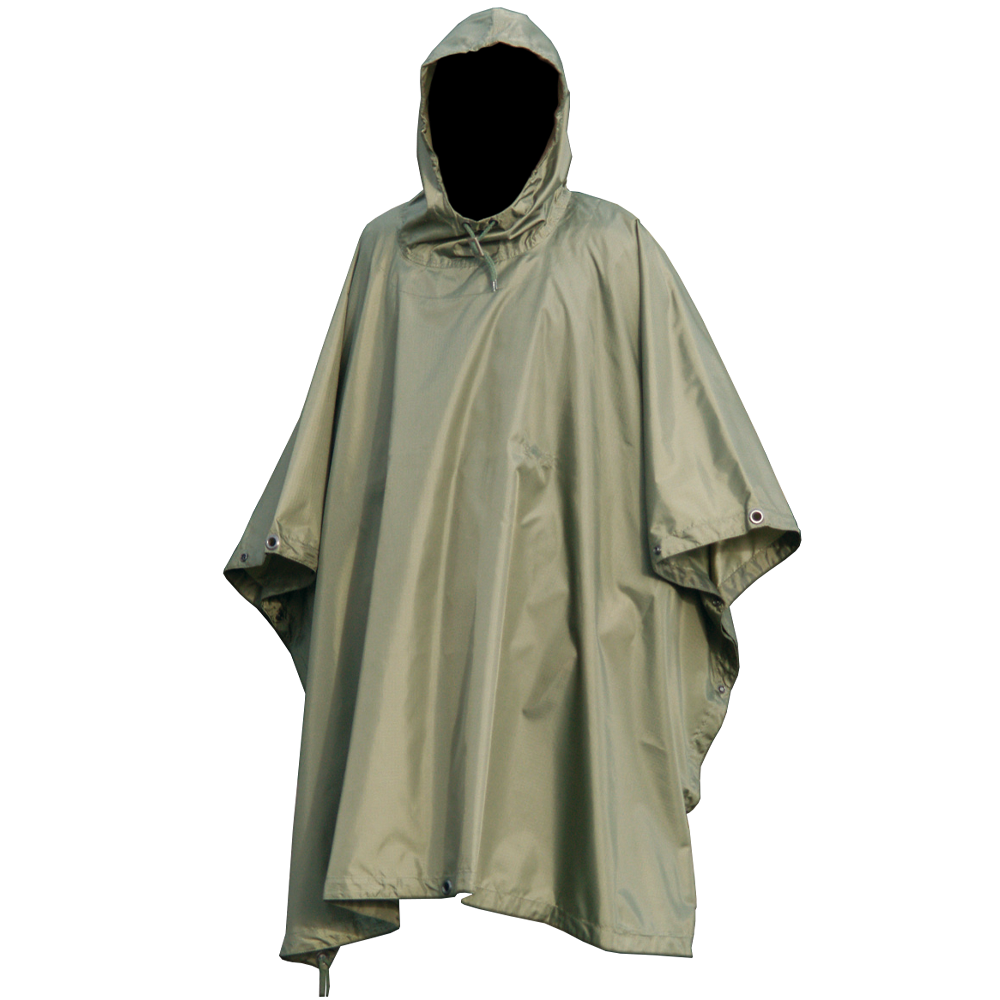 Mil-Tec US Regnponcho Olivgrön