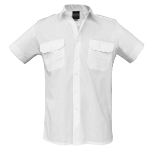 Mil-Tec Pilotskjorta Kortärmad Axelklaffar