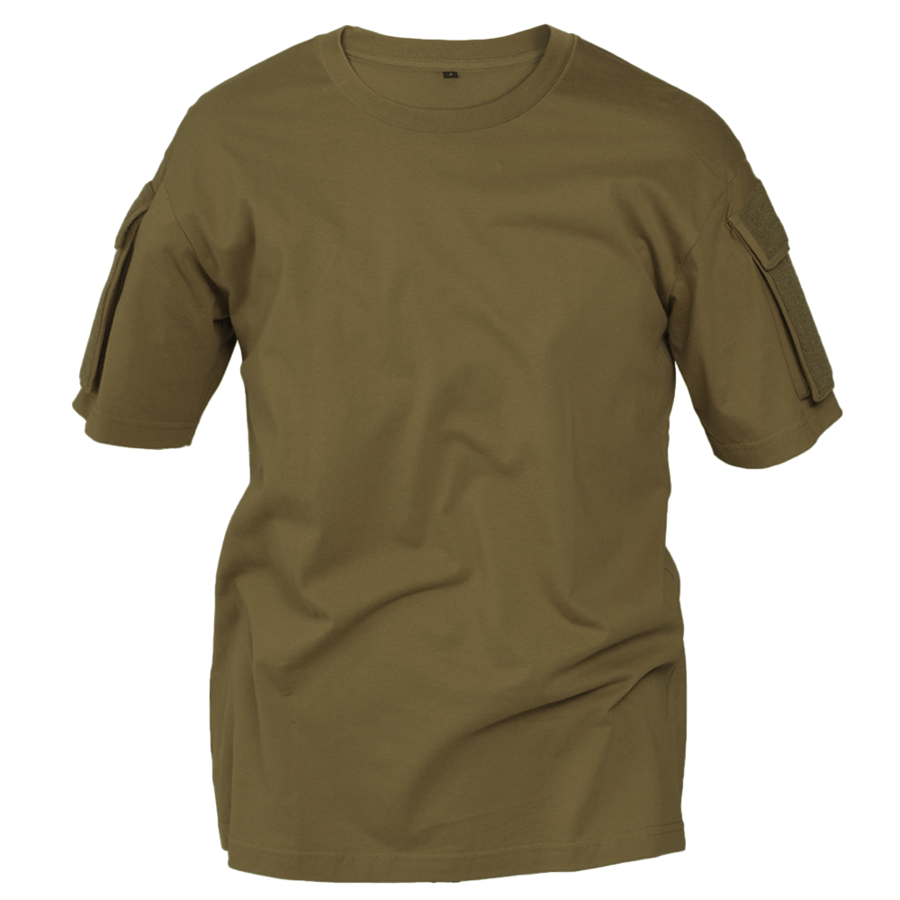 Mil-Tec Taktisk T-shirt Enfärgad Bomull