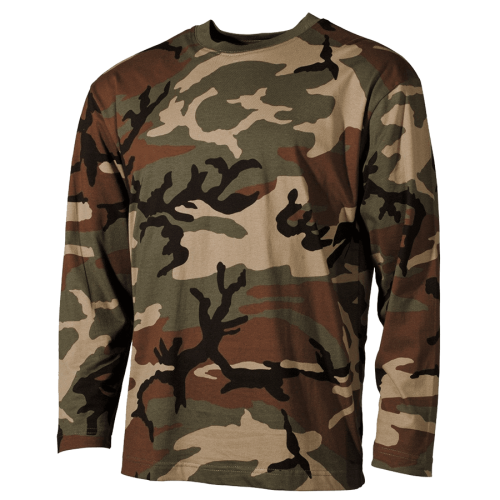 Mil-Tec Tröja Långärmad Woodland