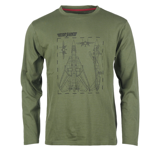 Mil-Tec Top Gun Långärmad T-shirt