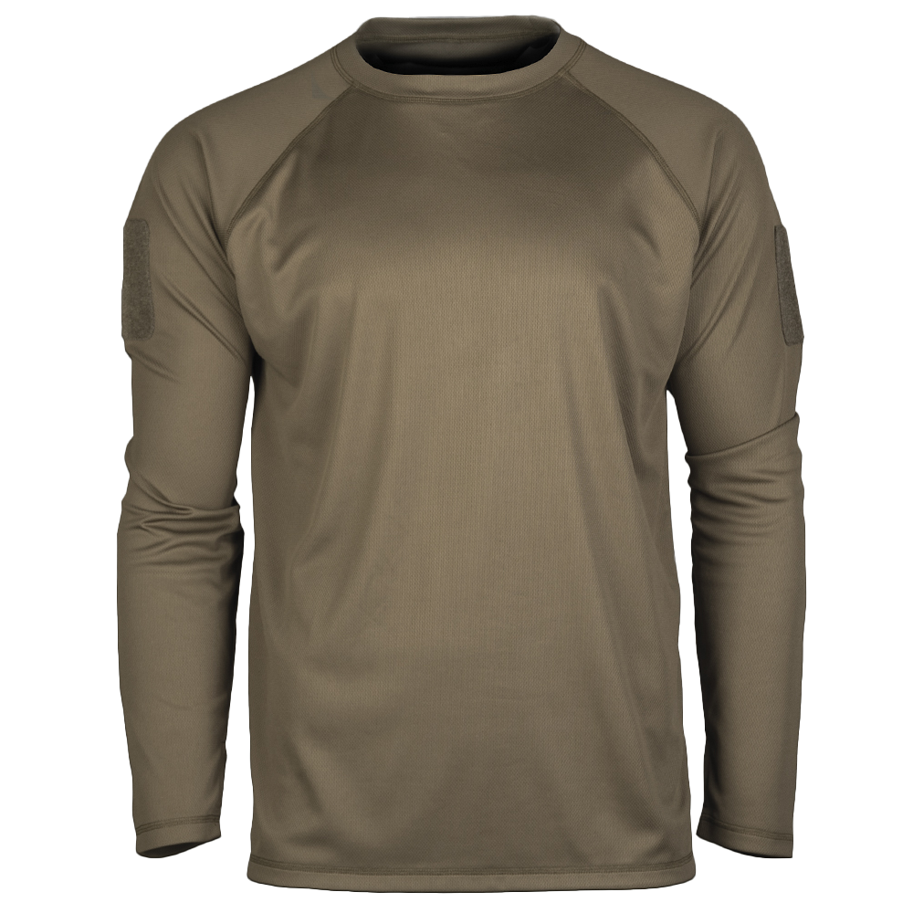 Mil-Tec US Taktisk Quick Dry Långärmad T-shirt