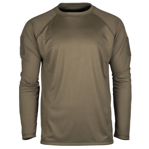Mil-Tec US Taktisk Quick Dry Långärmad T-shirt