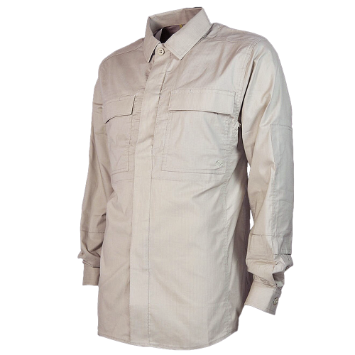 First Tactical BDU Långärmad Skjorta Khaki