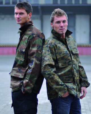 Mil-Tec US BDU Jacka Digital Woodland