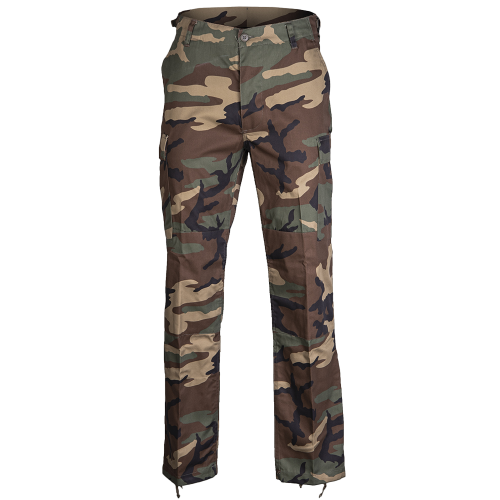 Mil-Tec US BDU-Byxa Woodland