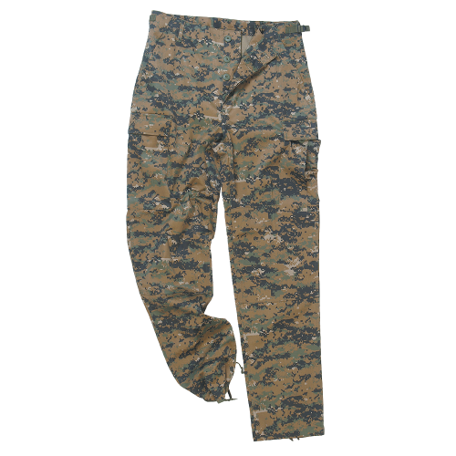 Mil-Tec US BDU Byxa Digital Woodland