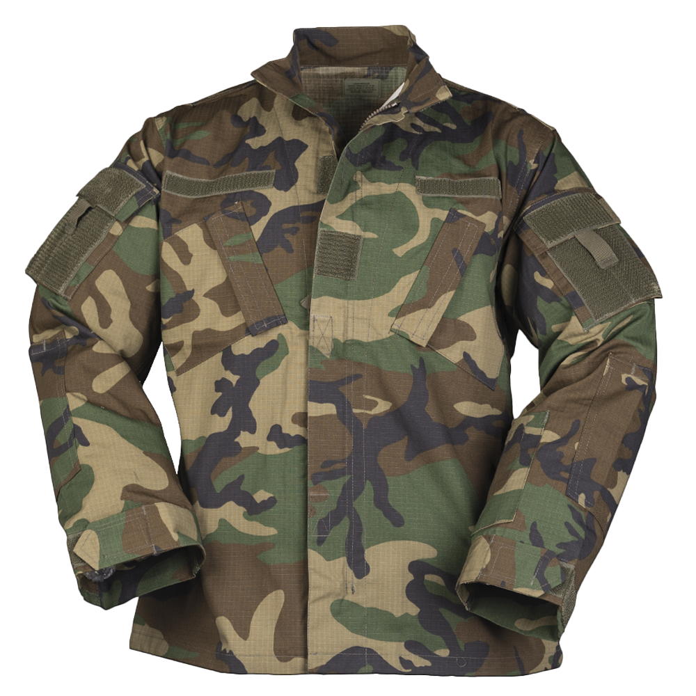 Mil-Tec Genuine US Fältjacka Ripstop Woodland