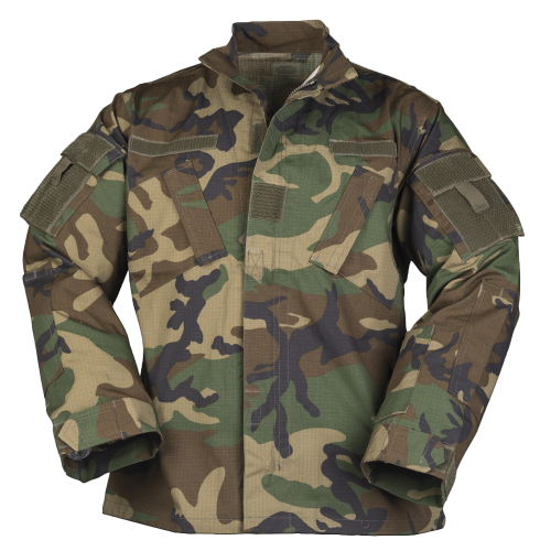 Mil-Tec Genuine US Fältjacka Ripstop Woodland