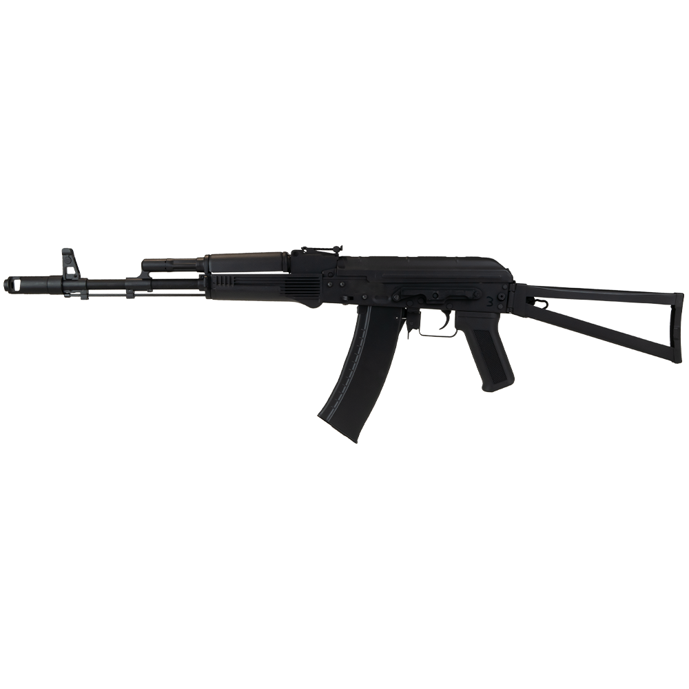 Kalashnikov AKS-74MN black steel AEG 6 mm 450 BBS 1J