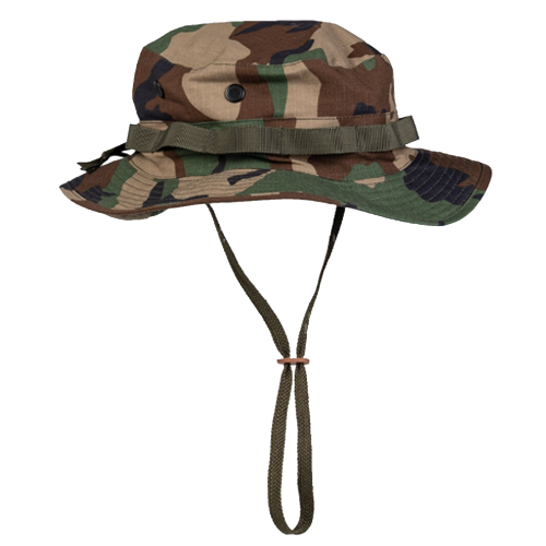 US GI Djungelhatt Woodland – One Size Ripstop