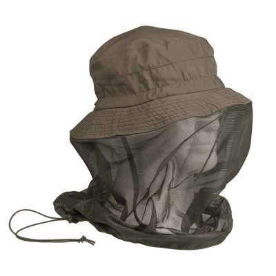 Mil-Tec Booniehat med Myggnät Olivgrön