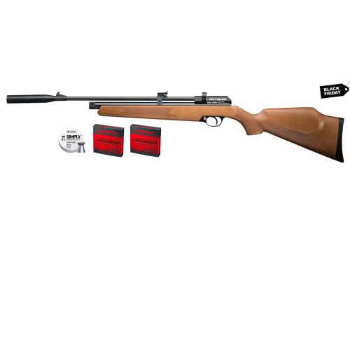 Artemis CR600W 4,5mm Luftgevärspaket – CO₂ & Tillbehör