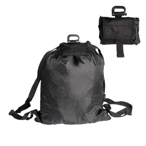 Mil-tec Roll-up Backpack Black