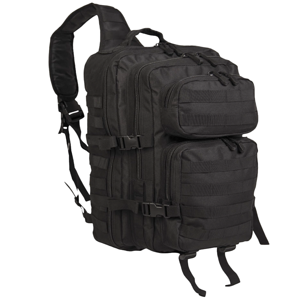 Mil-Tec Assault Sling Pack Large Svart