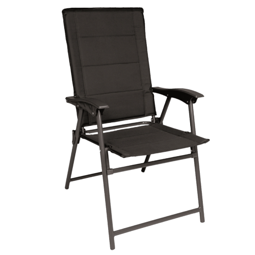 Mil-Tec Svart armé fällstol