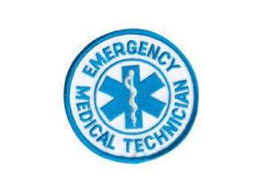 Emergency Medical Technician tygmärke