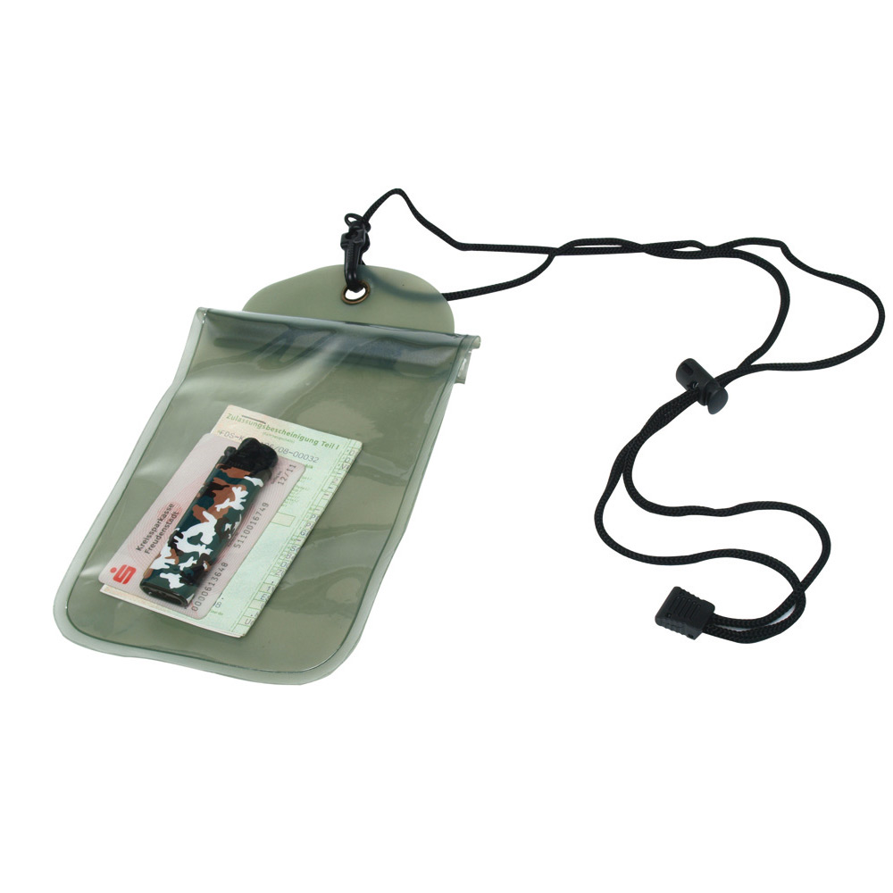 Mil-Tec Nack Wallet Mobil Ficka Vattentät Olivgrön