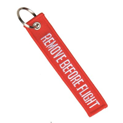 Nyckelring "Remove Before Flight"