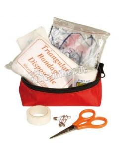 Mil-Tec First Aid Kit, Small, Röd