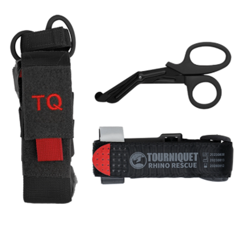 Mil-Tec Black Rhino Rescue Tourniquet Set