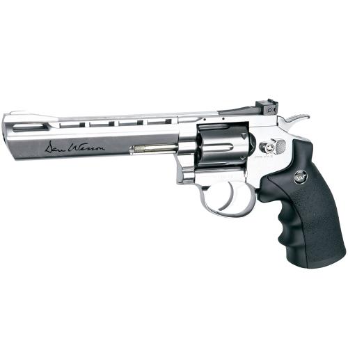 ASG Dan Wesson Revolver 6" CO2 4,5mm Silver
