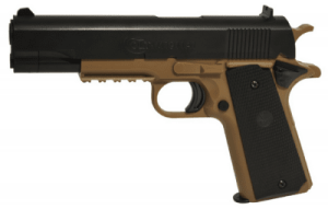 Colt 1911 A1 Airsoft Pistol 6mm Fjäder Tan/Black