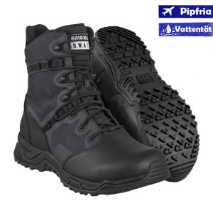 Original SWAT Alpha Fury 2.0 8” Sido Zip Vattentät Taktisk Känga