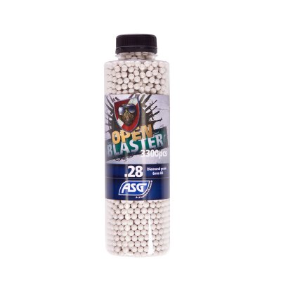 ASG Open Blaster Bio Airsoftkulor 6mm | 3300 st miljövänliga BBs