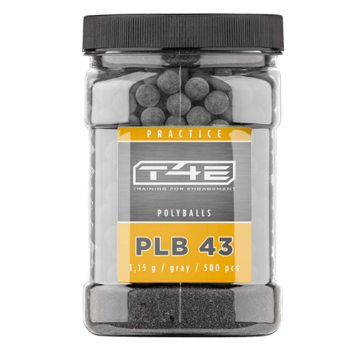 T4E Practise PLB 43 Polyballs .43 1,15g 500-Pack