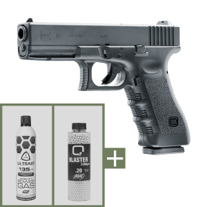 Glock 17 GBB 6mm Airsoft Paket