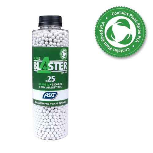 ASG Alpha Blaster PLA BBs 3300 st Biologiskt Nedbrytbara Airsoftkulor