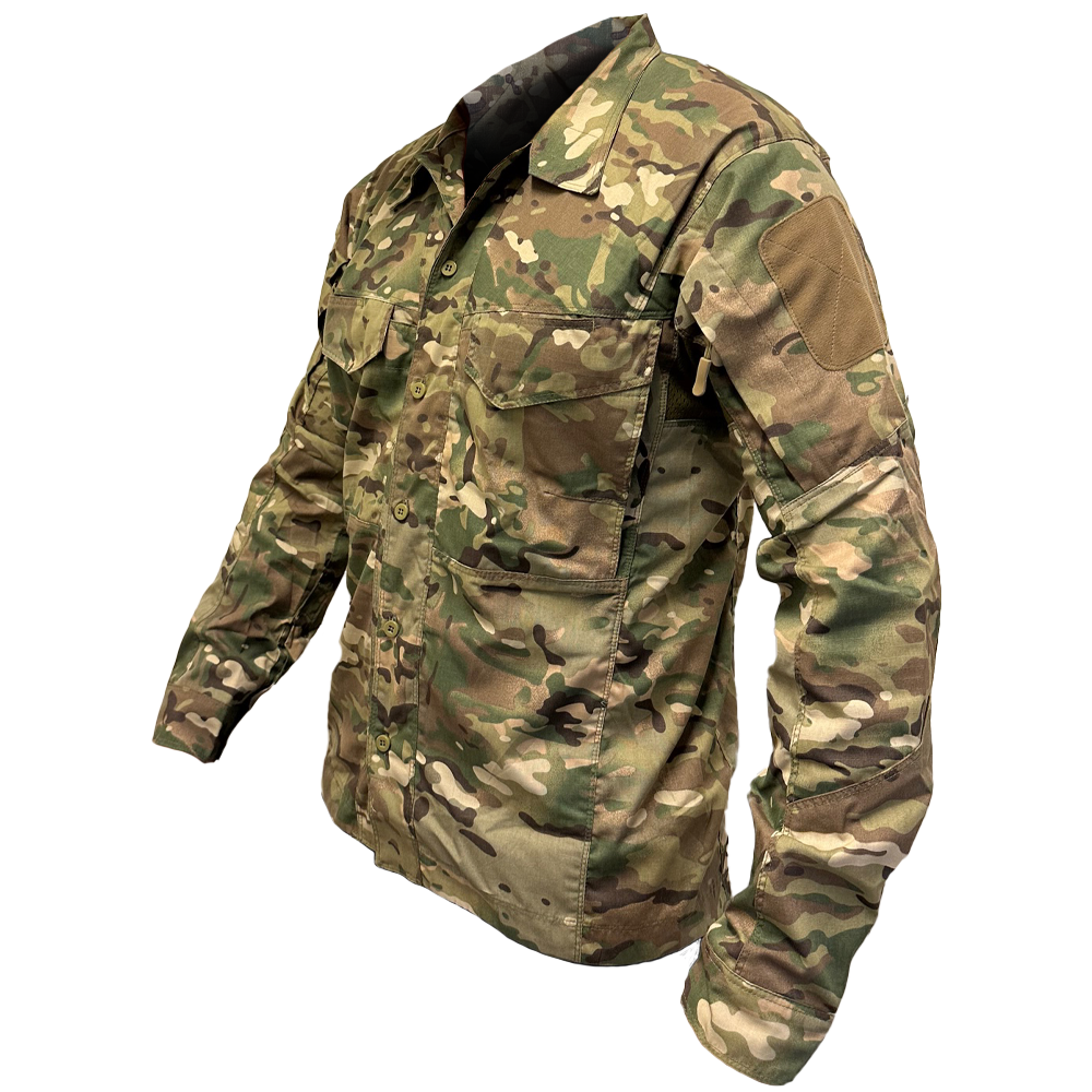 Taktisk Sommar Skjorta Slim fit Milit r Friluftsskjorta Med Funktioner taktisk-sommar-skjorta-slim-fit-milit-r-friluftsskjorta-med-funktioner