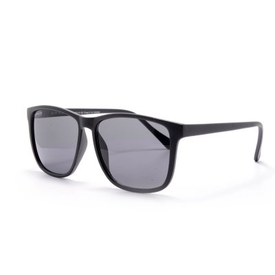 Granite P7 Classic Solglasögon Matt Svart Polariserade Linser