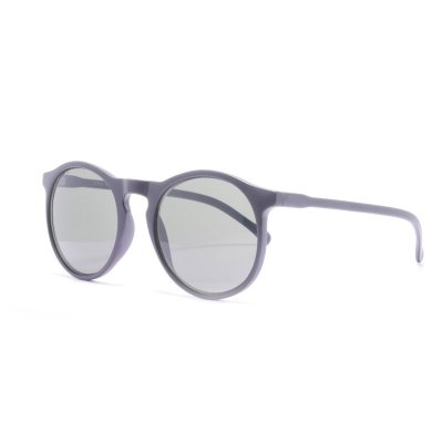 Granite Unisex Solglasögon Mattsvart Grön Lins