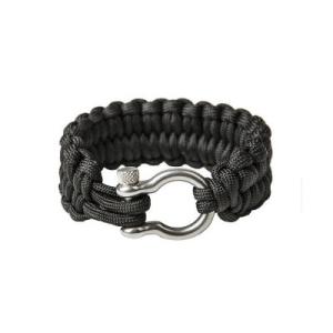 Quick Unravel Paracord Armband Loops Svart